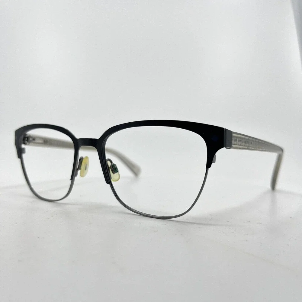 Cole HAAN CH4031 001 Blk Men’s Half Rim‎ eyeglass Frames H7361